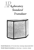 Acoustic Research LST - Brochure 